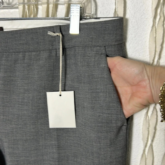Men’s NWT Peserico Gray Trouser size 52/XL - Picture 4 of 12
